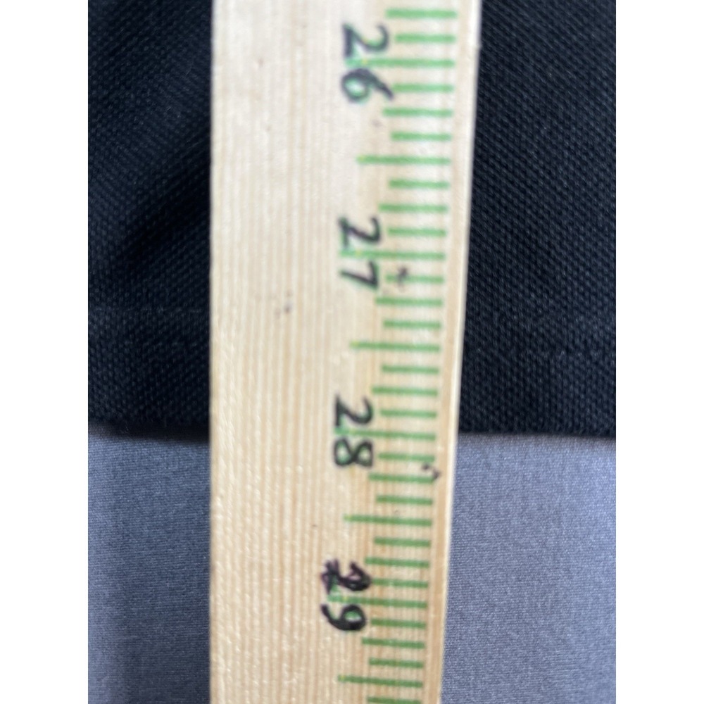Lacoste Men's XL Cotton Polo Shirt Black Made In France - Picture 6 of 9